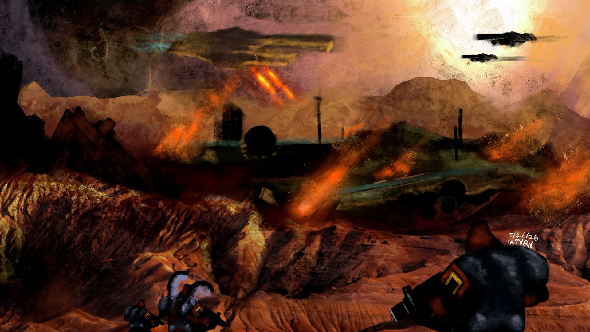 Concept Art by Captain Saturn
