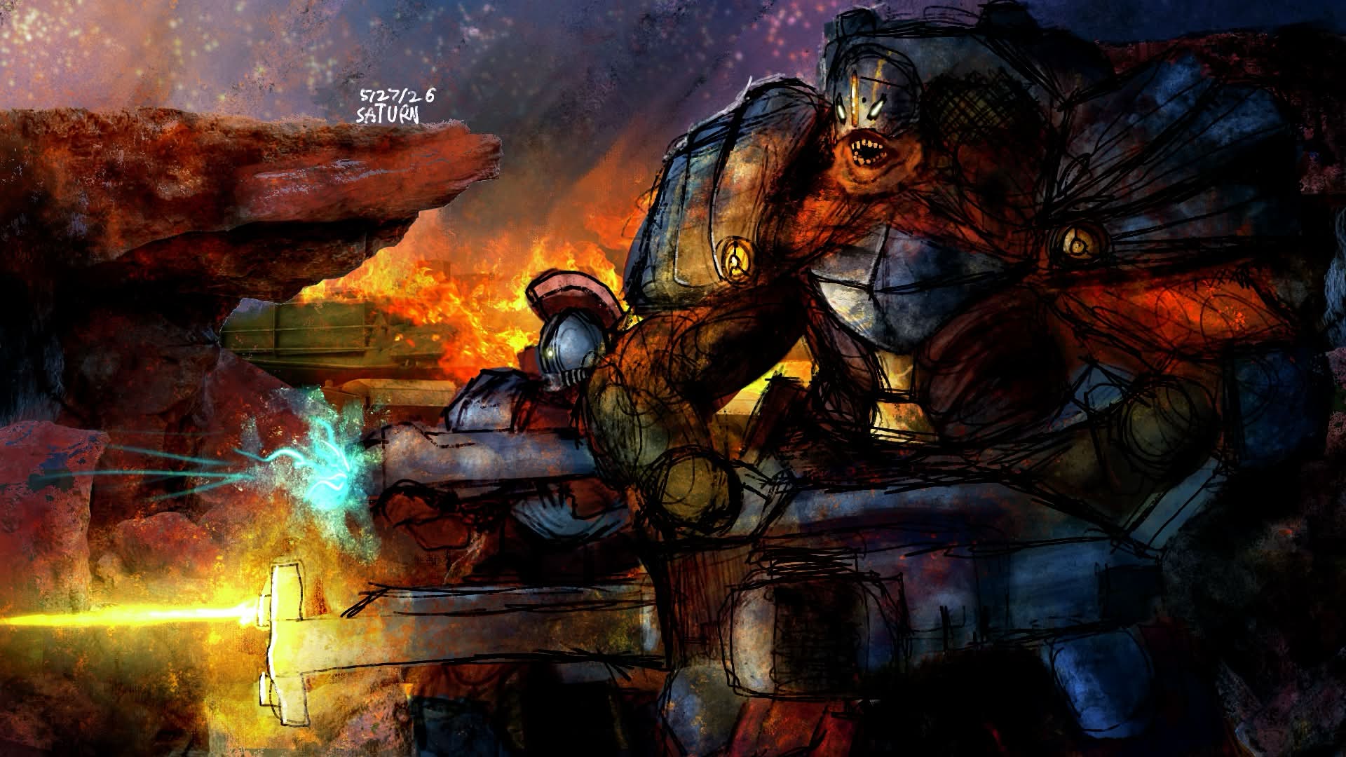 Concept Art by Captain Saturn