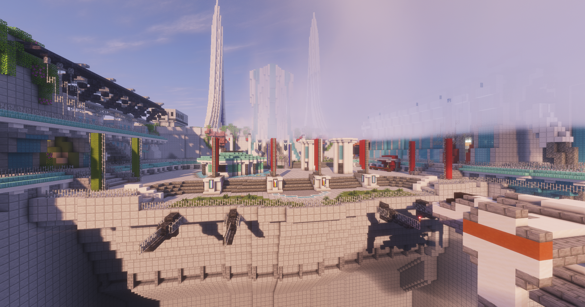 Tower rebuild progress
